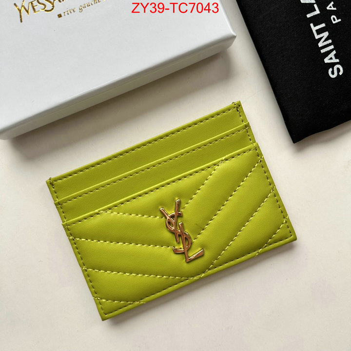 YSL Bags(4A)-Wallet- best replica 1:1 ID: TC7043 $: 39USD,