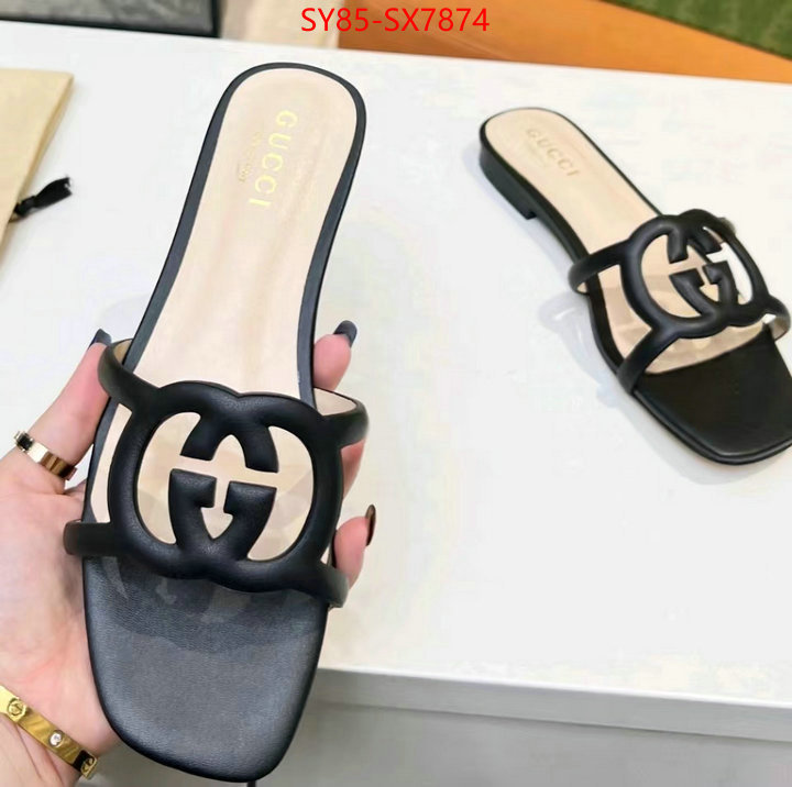 Women Shoes-Gucci what is a counter quality ID: SX7874 $: 85USD