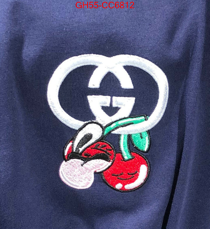 Clothing-Gucci fake high quality ID: CC6812 $: 55USD