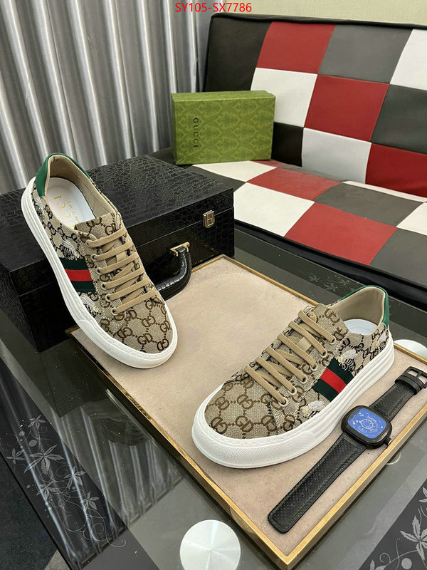 Men Shoes-Gucci knockoff highest quality ID: SX7786 $: 105USD