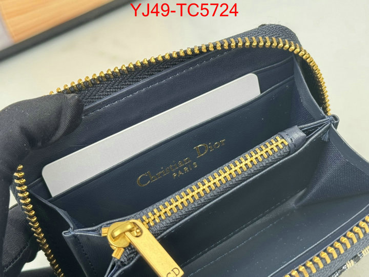 Dior Bags(4A)-Wallet- luxury 7 star replica ID: TC5724 $: 49USD,