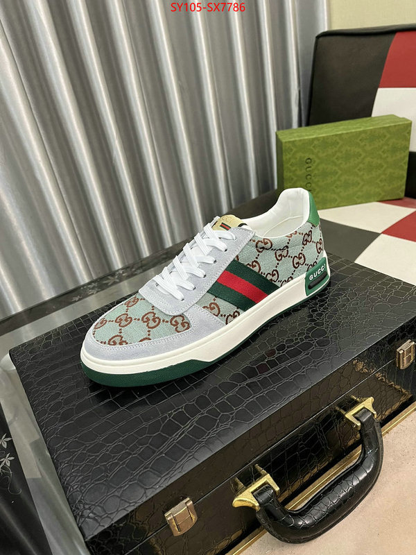 Men Shoes-Gucci knockoff highest quality ID: SX7786 $: 105USD