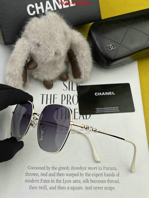 Glasses-Chanel same as original ID: GX8624 $: 42USD