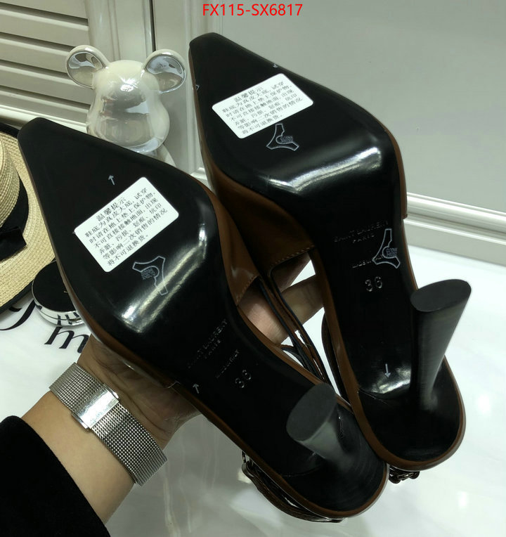 Women Shoes-YSL what best replica sellers ID: SX6817 $: 115USD