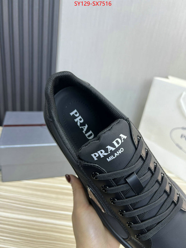 Men shoes-Prada outlet sale store ID: SX7516 $: 129USD