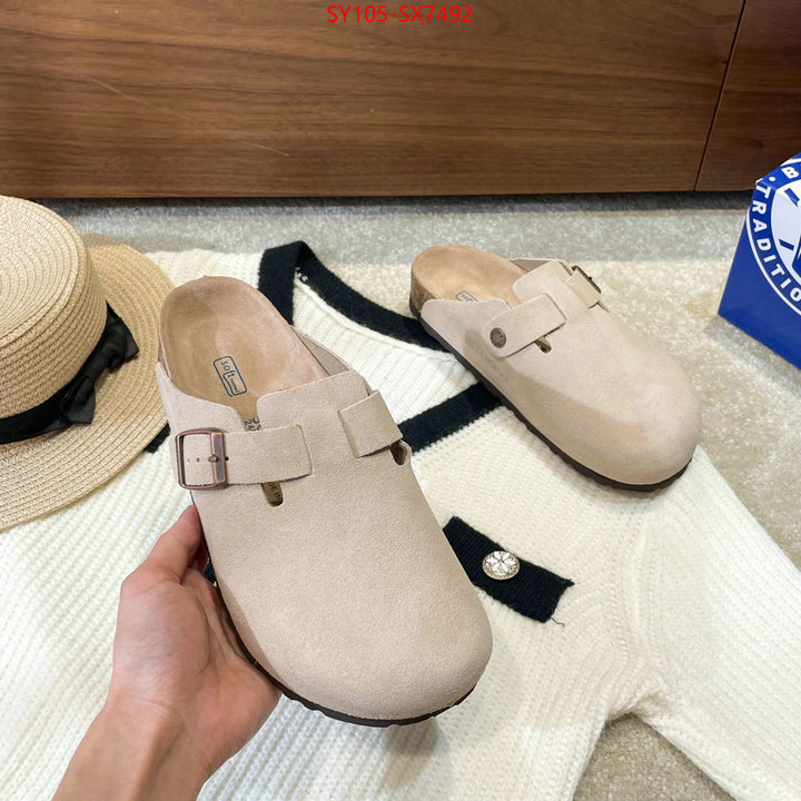 Men Shoes-Birkenstock luxury shop ID: SX7492 $: 105USD