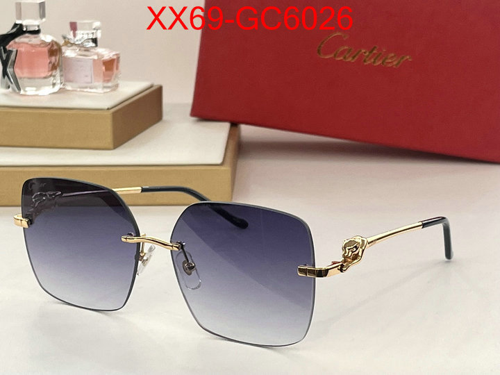 Glasses-Cartier high quality online ID: GC6026 $: 69USD