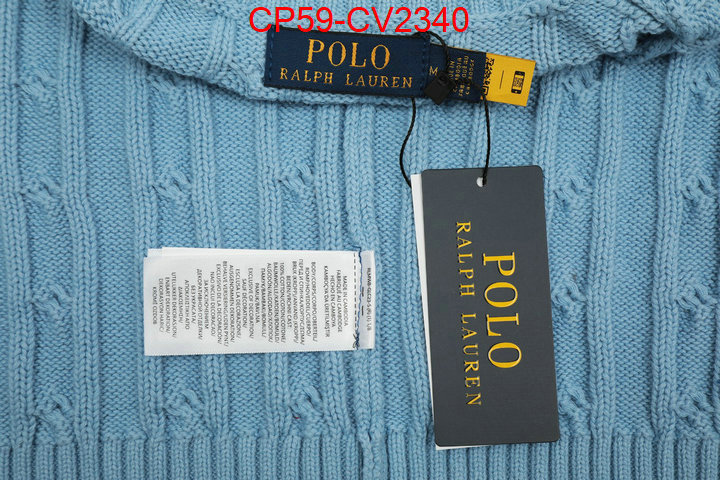 Clothing-Polo Ralph Lauren aaaaa+ quality replica ID: CV2340 $: 59USD