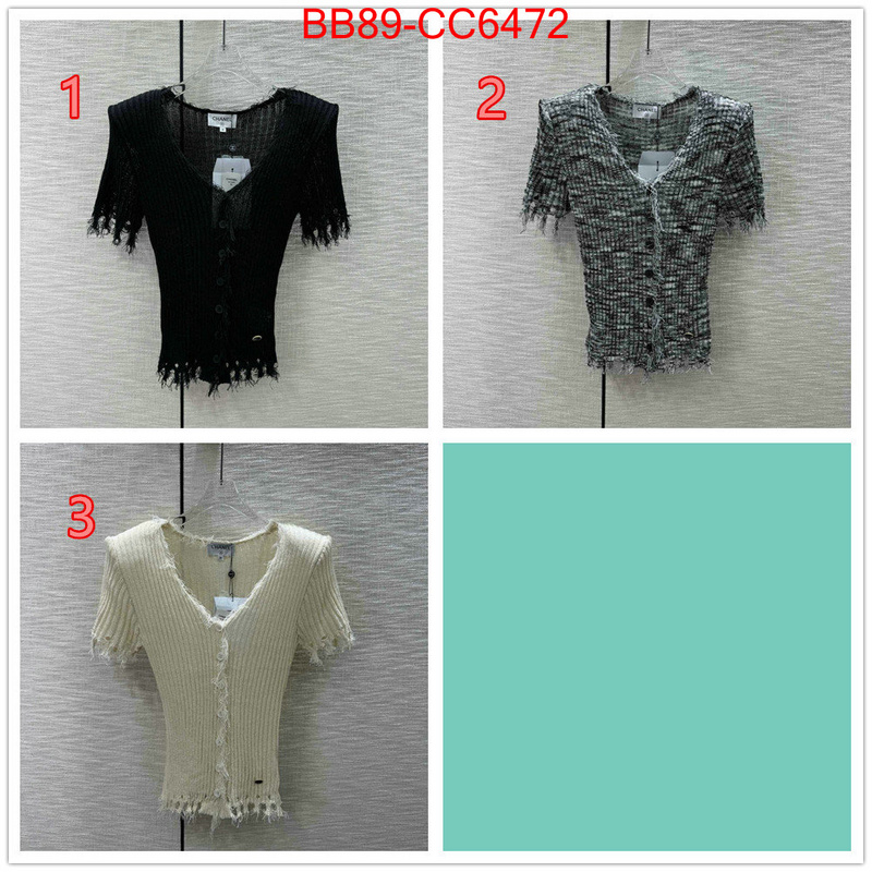 Clothing-Chanel we provide top cheap aaaaa ID: CC6472 $: 89USD