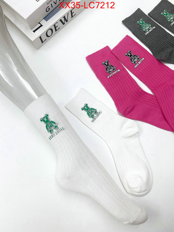 Sock-LV shop the best high authentic quality replica ID: LC7212 $: 35USD