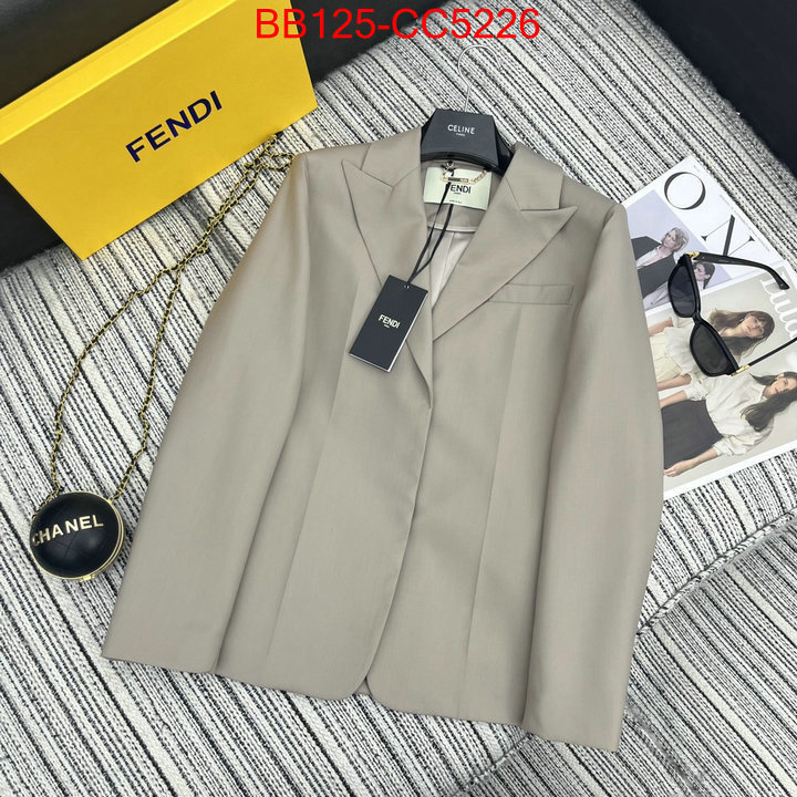 Clothing-Fendi from china 2024 ID: CC5226 $: 125USD