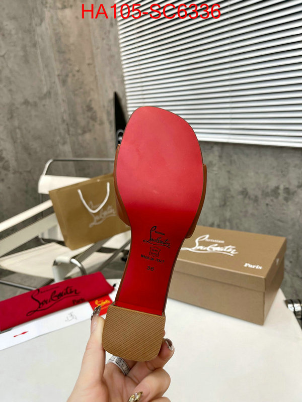 Women Shoes-Christian Louboutin replica aaaaa+ designer ID: SC6336 $: 105USD