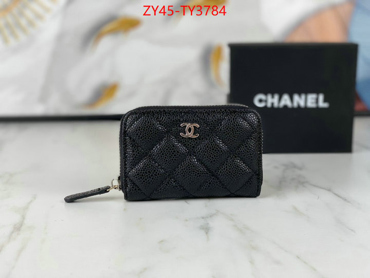 Chanel Bags(4A)-Wallet- top quality replica ID: TY3784 $: 45USD,