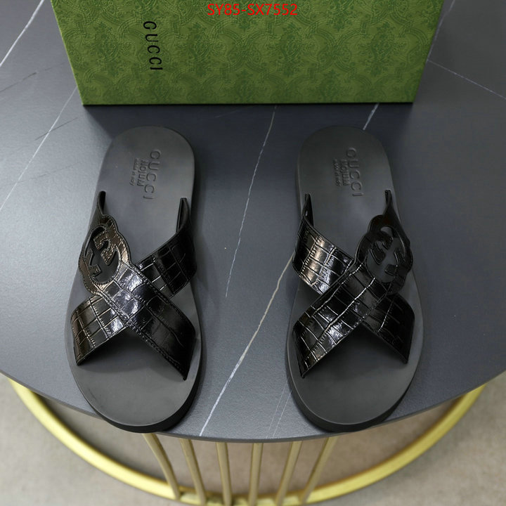 Men Shoes-Gucci aaaaa ID: SX7552 $: 85USD