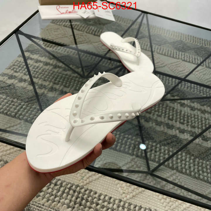 Men Shoes-Christian Louboutin knockoff highest quality ID: SC6321 $: 65USD