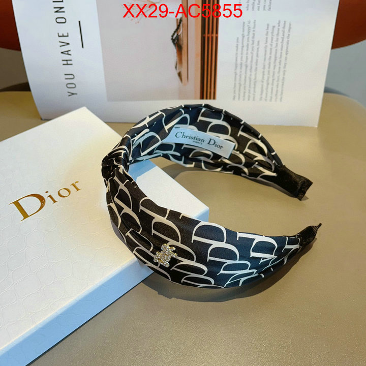 Hair band-Dior buy high-quality fake ID: AC5855 $: 29USD
