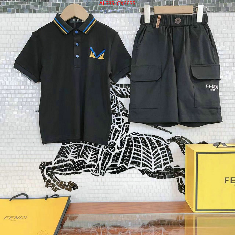 Kids clothing-Fendi fake high quality ID: CX6655 $: 85USD