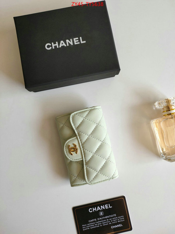 Chanel Bags(4A)-Wallet- high-end designer ID: TY5638 $: 45USD,
