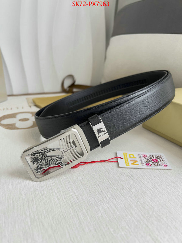 Belts-Burberry high quality replica ID: PX7963 $: 72USD