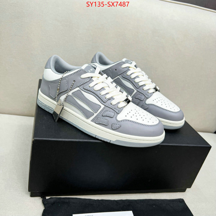 Women Shoes-AMIRI where quality designer replica ID: SX7487 $: 135USD