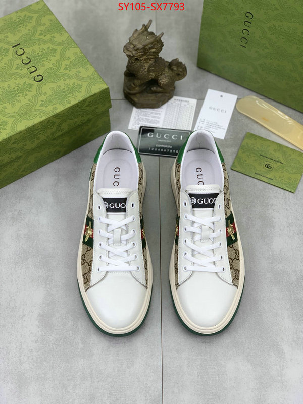 Men Shoes-Gucci 2024 replica wholesale cheap sales online ID: SX7793 $: 105USD