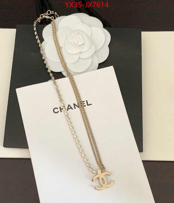 Jewelry-Chanel luxury fake ID: JX7614 $: 35USD