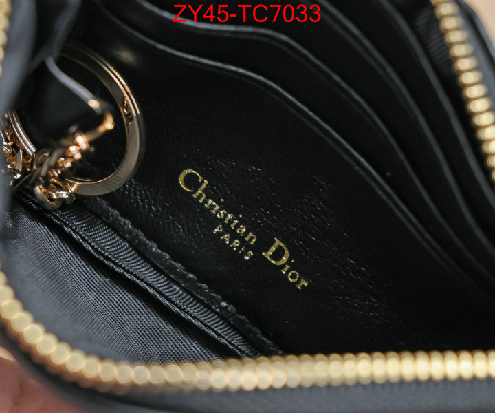 Dior Bags(4A)-Wallet- top quality ID: TC7033 $: 45USD,