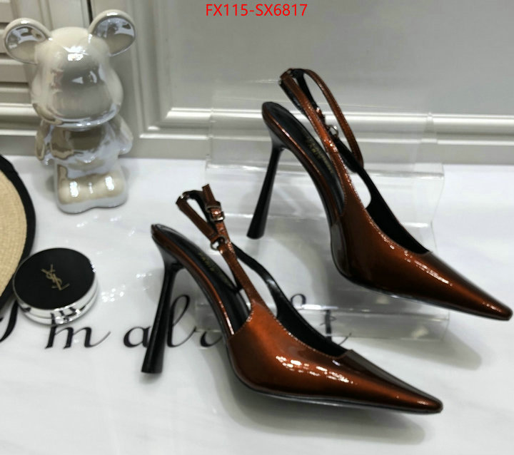 Women Shoes-YSL what best replica sellers ID: SX6817 $: 115USD