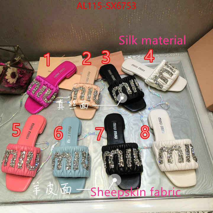 Women Shoes-Miu Miu buy first copy replica ID: SX6753 $: 115USD