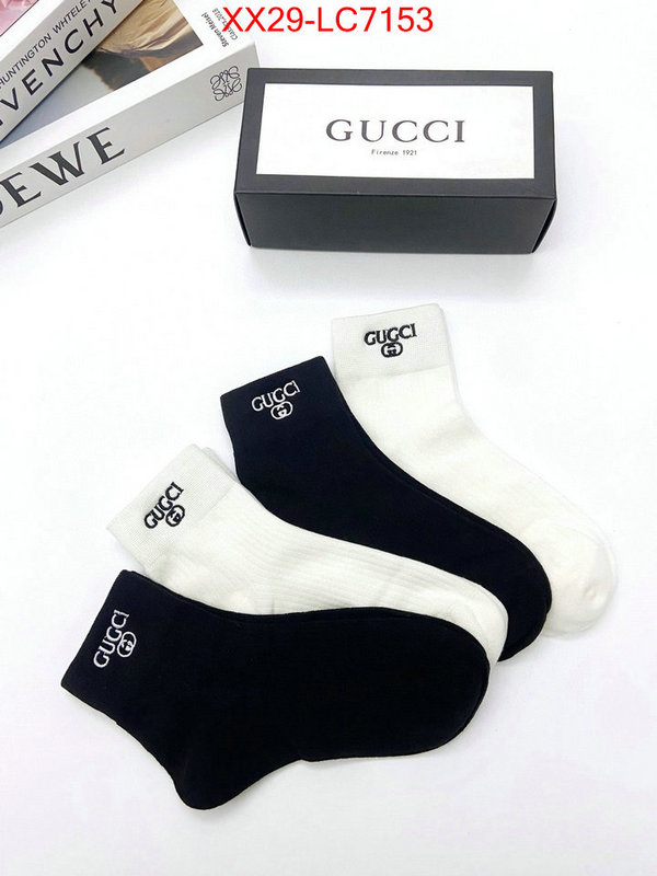 Sock-Gucci best wholesale replica ID: LC7153 $: 29USD