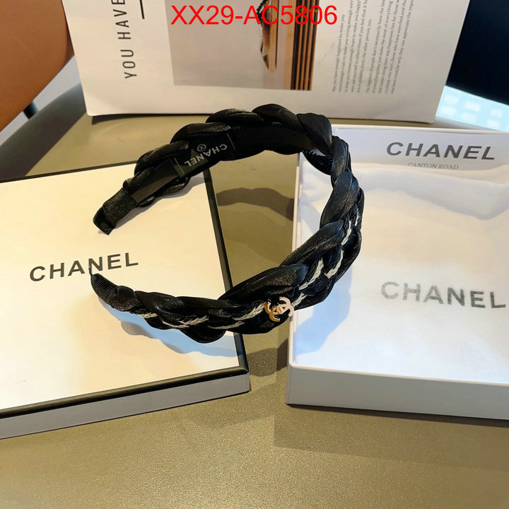 Hair band-Chanel luxury shop ID: AC5806 $: 29USD