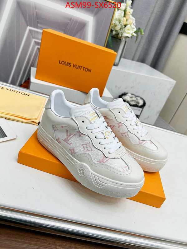 Women Shoes-LV aaaaa+ replica ID: SX6520 $: 99USD