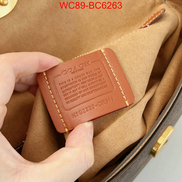 Coach Bags(4A)-Diagonal buy 2024 replica ID: BC6263 $: 89USD,