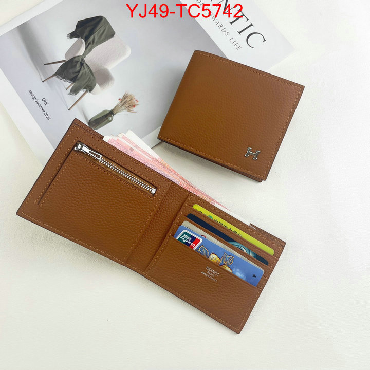 Hermes Bags(4A)-Wallet- the best designer ID: TC5742 $: 49USD,