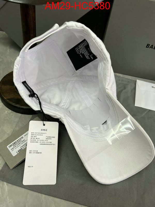 Cap(Hat)-Balenciaga replica for cheap ID: HC5380 $: 29USD