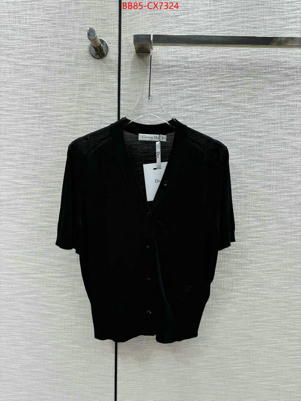 Clothing-Dior replicas ID: CX7324 $: 85USD