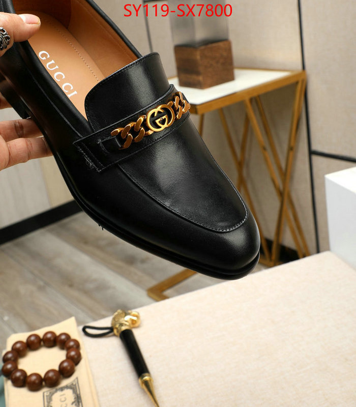 Men Shoes-Gucci highest quality replica ID: SX7800 $: 119USD