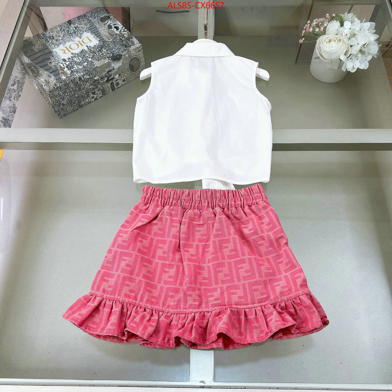 Kids clothing-Fendi where quality designer replica ID: CX6657 $: 85USD