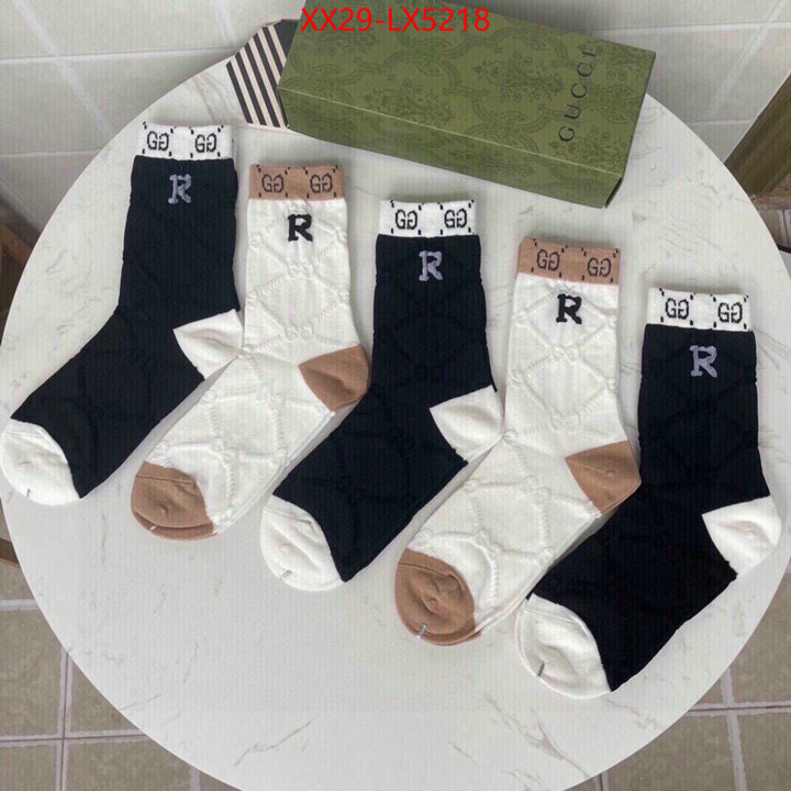 Sock-Gucci replica 2024 perfect luxury ID: LX5218 $: 29USD