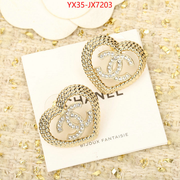 Jewelry-Chanel perfect quality ID: JX7203 $: 35USD