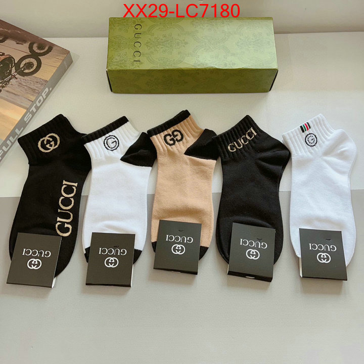 Sock-Gucci fake cheap best online ID: LC7180 $: 29USD