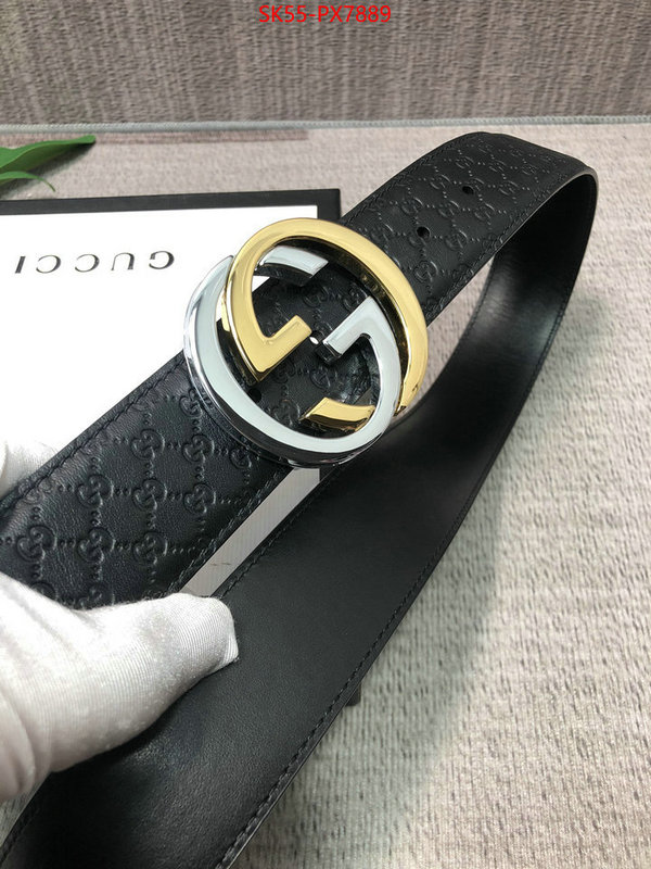 Belts-Gucci buy 2024 replica ID: PX7889 $: 55USD