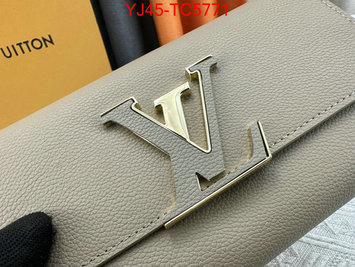 LV Bags(4A)-Wallet shop ID: TC5771 $: 45USD,