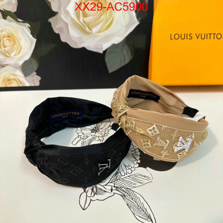 Hair band-LV sell online luxury designer ID: AC5900 $: 29USD