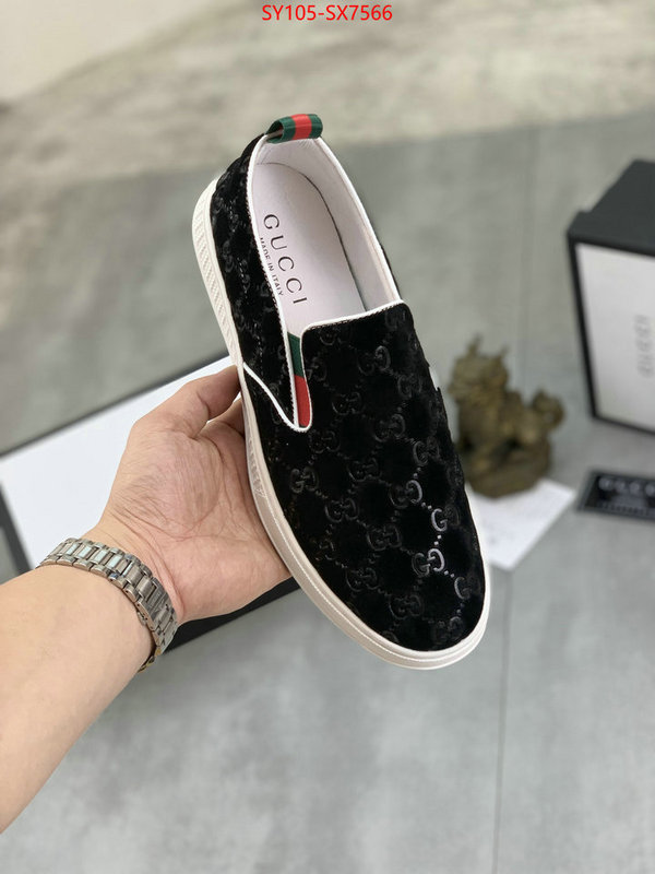 Men Shoes-Gucci quality aaaaa replica ID: SX7566 $: 105USD