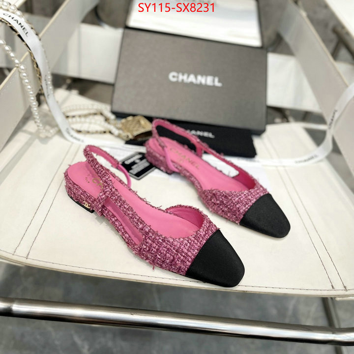 Women Shoes-Chanel buy 2024 replica ID: SX8231 $: 115USD