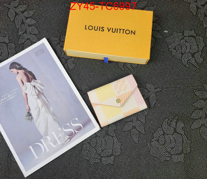 LV Bags(4A)-Wallet luxury cheap ID: TC6997 $: 45USD,