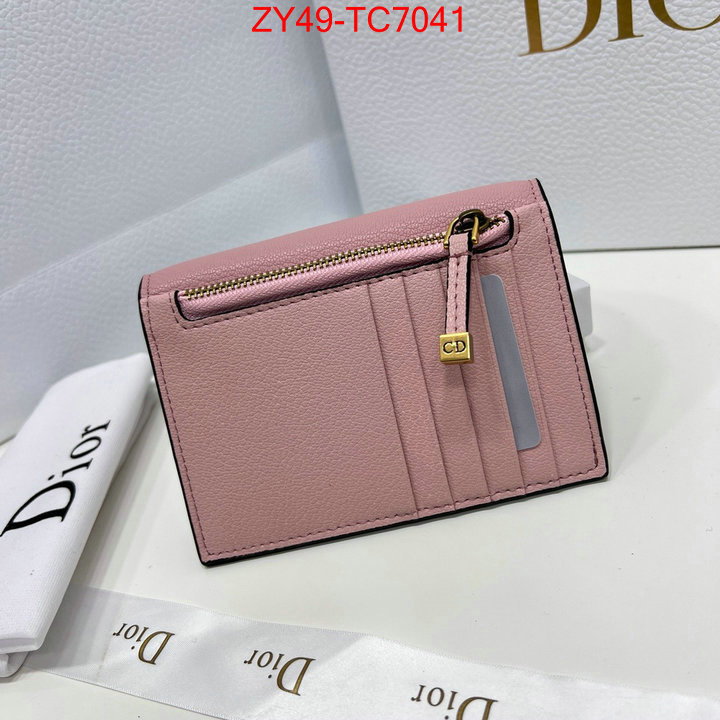 Dior Bags(4A)-Wallet- china sale ID: TC7041 $: 49USD,