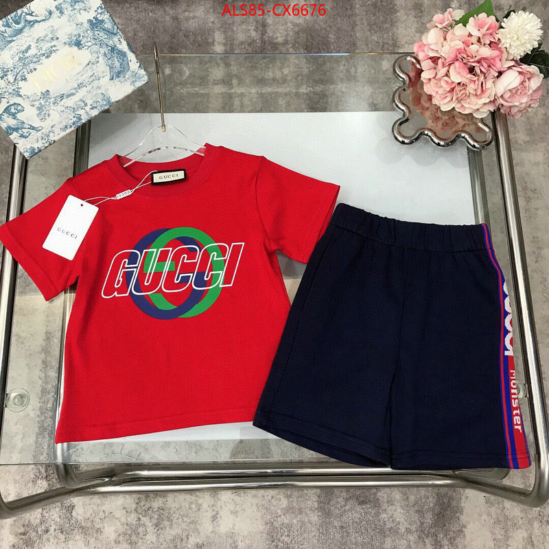 Kids clothing-Gucci how quality ID: CX6676 $: 85USD