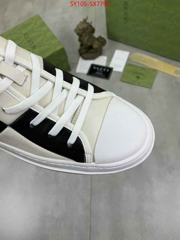 Men Shoes-Gucci best knockoff ID: SX7794 $: 105USD